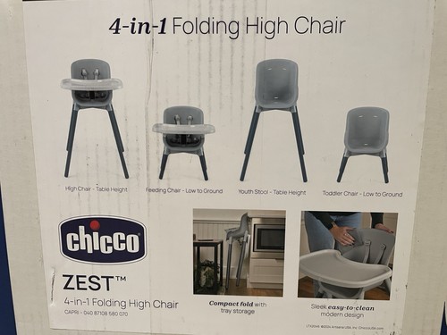 Chicco folding high - chair, zest